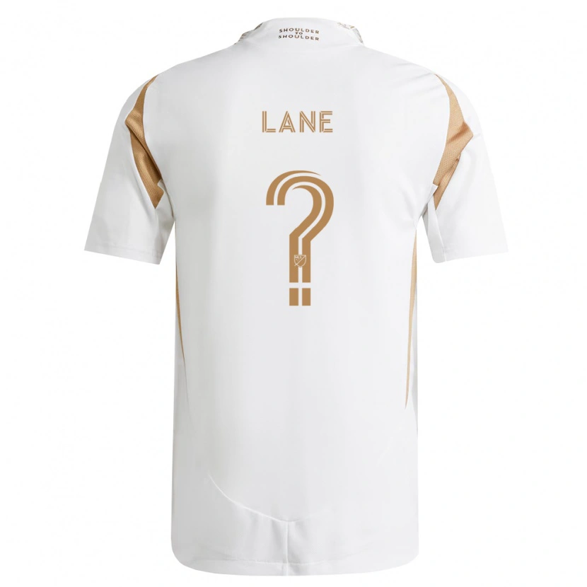 Danxen Kinderen James Lane #0 Wit Bruin Uitshirt Uittenue 2026/27 T-Shirt