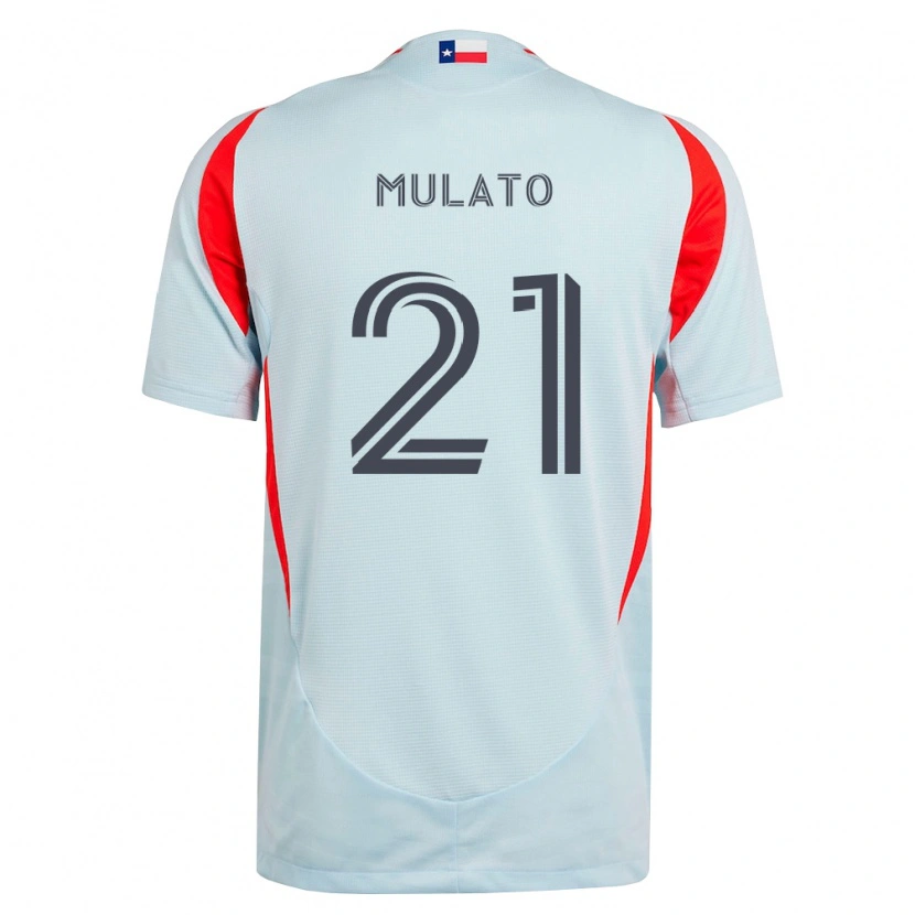 Danxen Kinderen José Mulato #21 Donkergrijs Wit Rood Uitshirt Uittenue 2026/27 T-Shirt