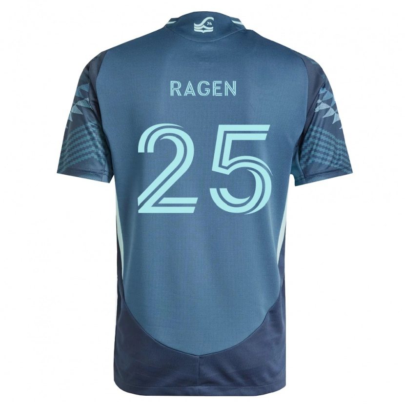 Danxen Kinderen Jackson Ragen #25 Marineblauw Groen Uitshirt Uittenue 2026/27 T-Shirt