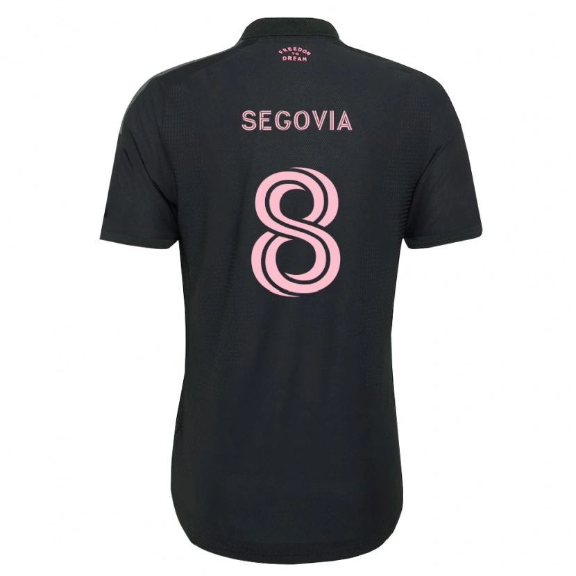 Danxen Kinderen Telasco Segovia #8 Roze Zwart Wit Uitshirt Uittenue 2026/27 T-Shirt