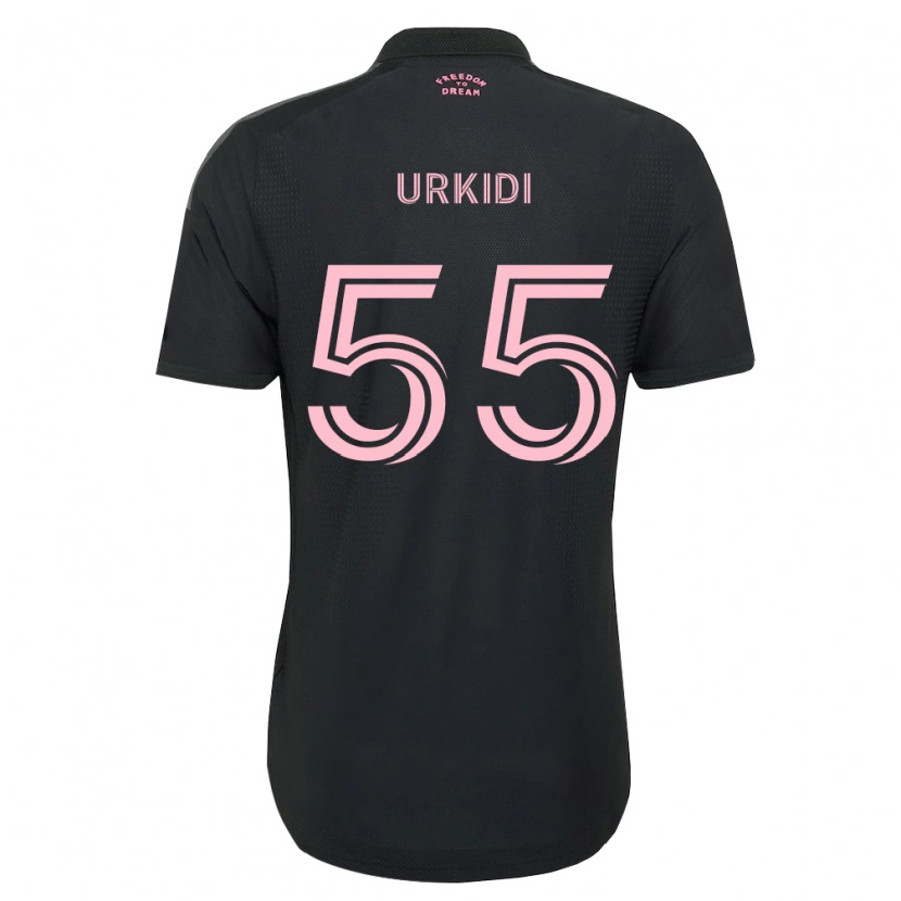 Danxen Kinderen Ian Urkidi #55 Roze Zwart Wit Uitshirt Uittenue 2026/27 T-Shirt