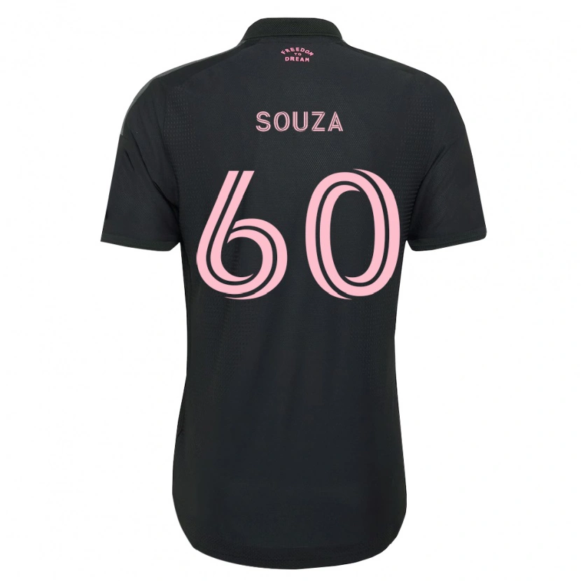 Danxen Kinderen Brandon Souza #60 Roze Zwart Wit Uitshirt Uittenue 2026/27 T-Shirt