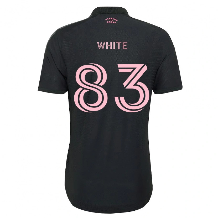 Danxen Kinderen Rondell White #83 Roze Zwart Wit Uitshirt Uittenue 2026/27 T-Shirt