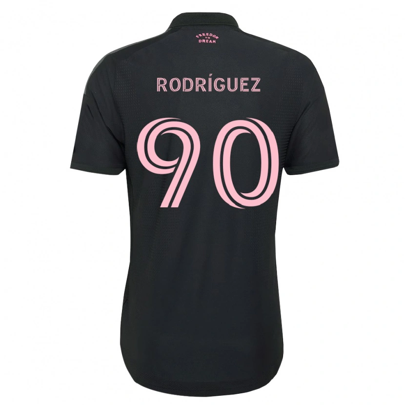 Danxen Kinderen Mark Rodríguez #90 Roze Zwart Wit Uitshirt Uittenue 2026/27 T-Shirt