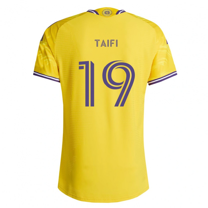 Danxen Kinderen Zakaria Taifi #19 Geel Paars Uitshirt Uittenue 2026/27 T-Shirt