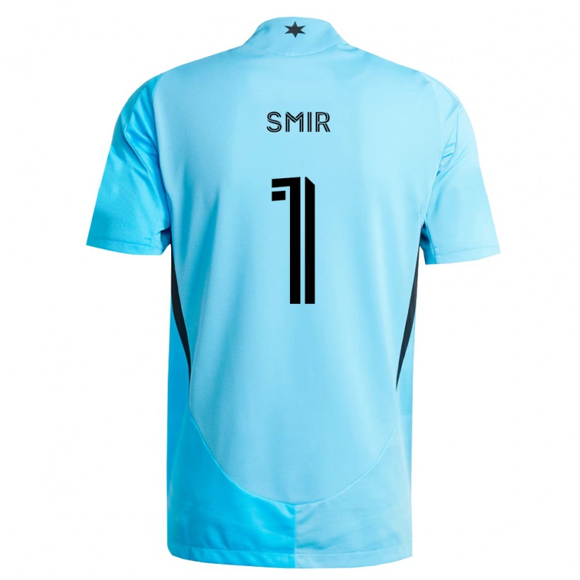 Danxen Kinderen Alec Smir #1 Lichtblauw Zwart Uitshirt Uittenue 2026/27 T-Shirt