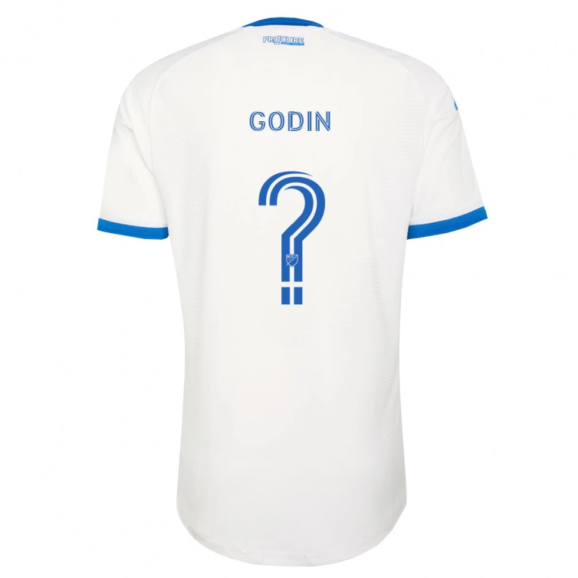 Danxen Kinderen Étienne Godin #0 Hemelsblauw Wit Uitshirt Uittenue 2026/27 T-Shirt