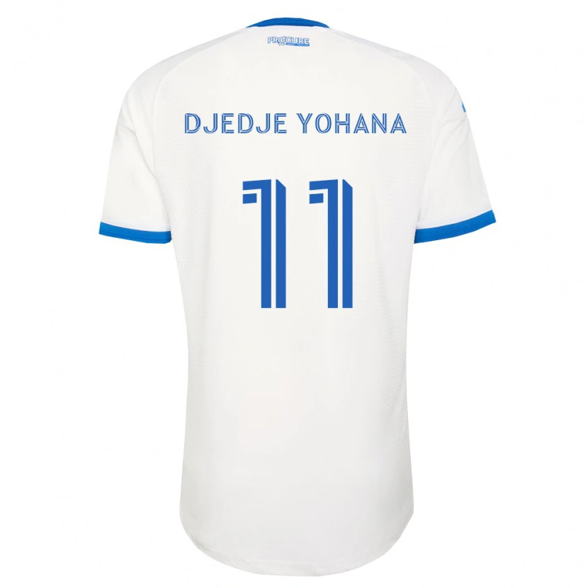 Danxen Kinderen Kabie Djedje Yohana #11 Hemelsblauw Wit Uitshirt Uittenue 2026/27 T-Shirt