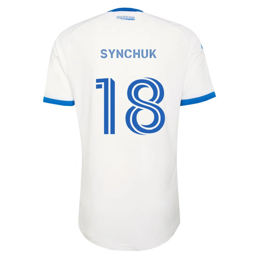 Danxen Kinderen Gennadiy Synchuk #18 Hemelsblauw Wit Uitshirt Uittenue 2026/27 T-Shirt