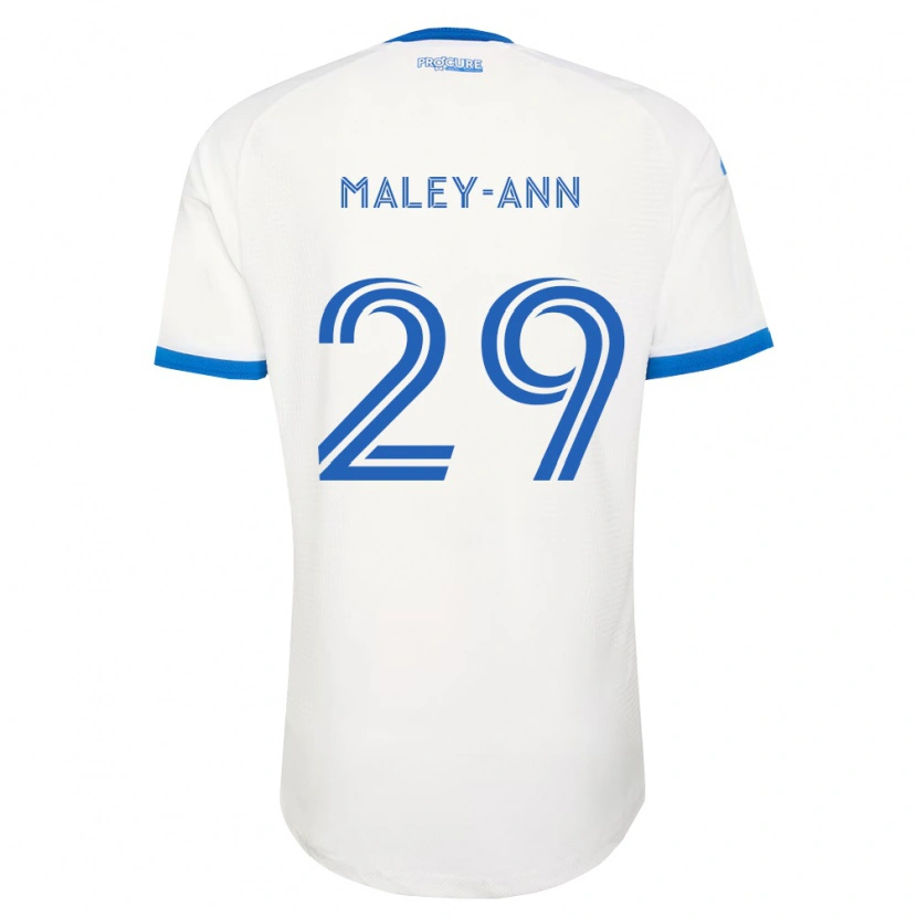Danxen Kinderen Caron Maley-Ann #29 Hemelsblauw Wit Uitshirt Uittenue 2026/27 T-Shirt