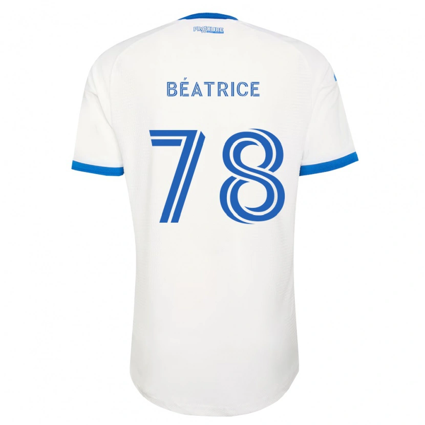 Danxen Kinderen Forcier Béatrice #78 Hemelsblauw Wit Uitshirt Uittenue 2026/27 T-Shirt