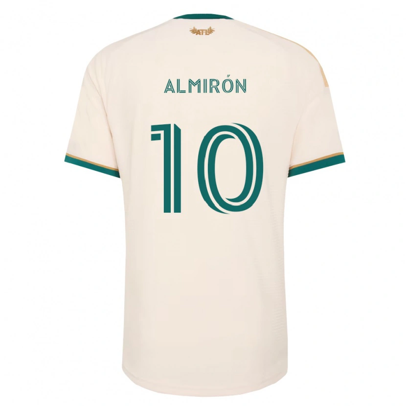 Danxen Kinderen Miguel Almirón #10 Champagne Groen Uitshirt Uittenue 2026/27 T-Shirt