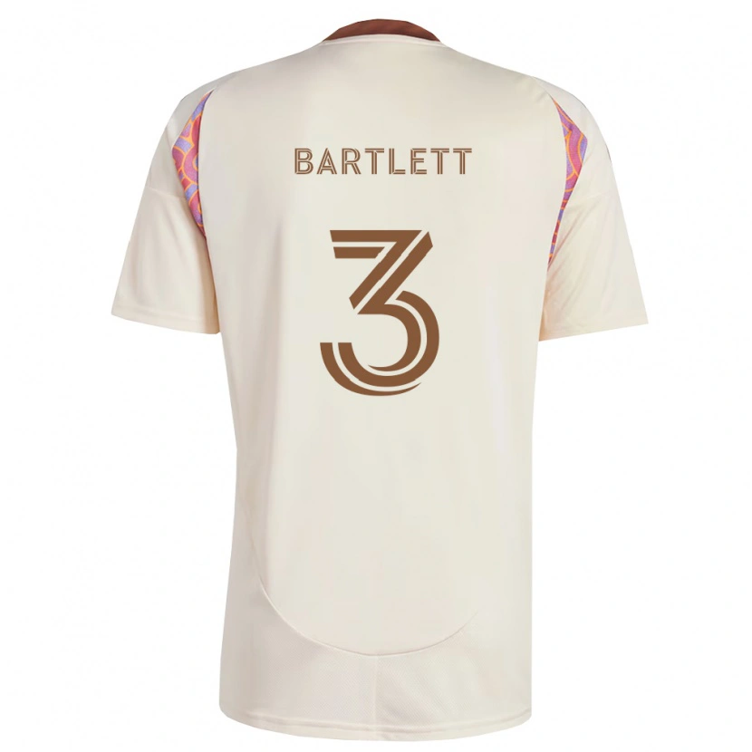Danxen Kinderen Lucas Bartlett #3 Off-White Roze Uitshirt Uittenue 2026/27 T-Shirt
