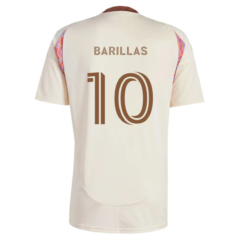 Danxen Kinderen Mayson Barillas #10 Off-White Roze Uitshirt Uittenue 2026/27 T-Shirt