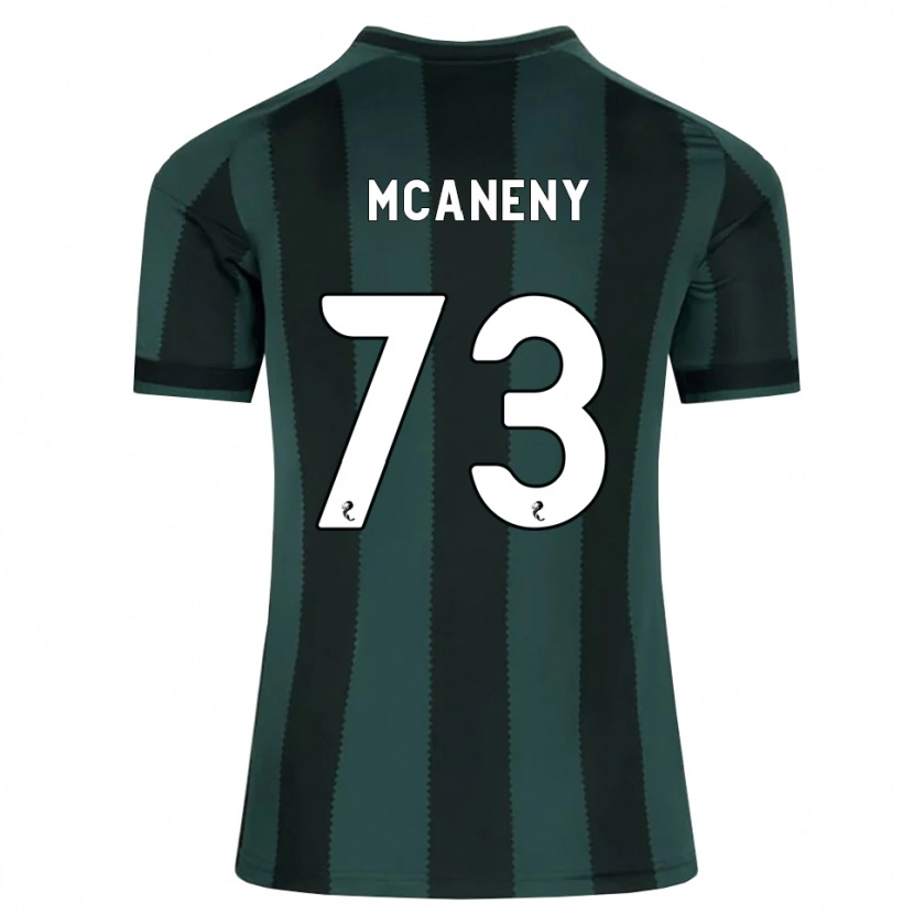 Danxen Kinderen Maria Mcaneny #73 Donkerleigrijs Zwart Uitshirt Uittenue 2026/27 T-Shirt