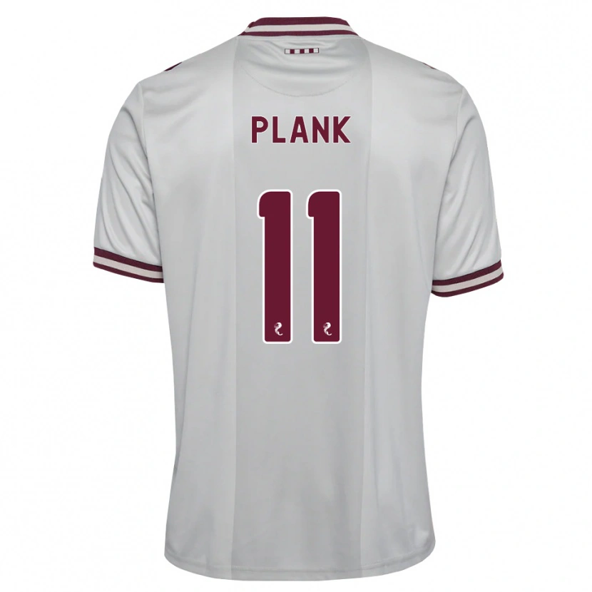 Danxen Kinderen Dom Plank #11 Wit Bordeauxrood Uitshirt Uittenue 2026/27 T-Shirt