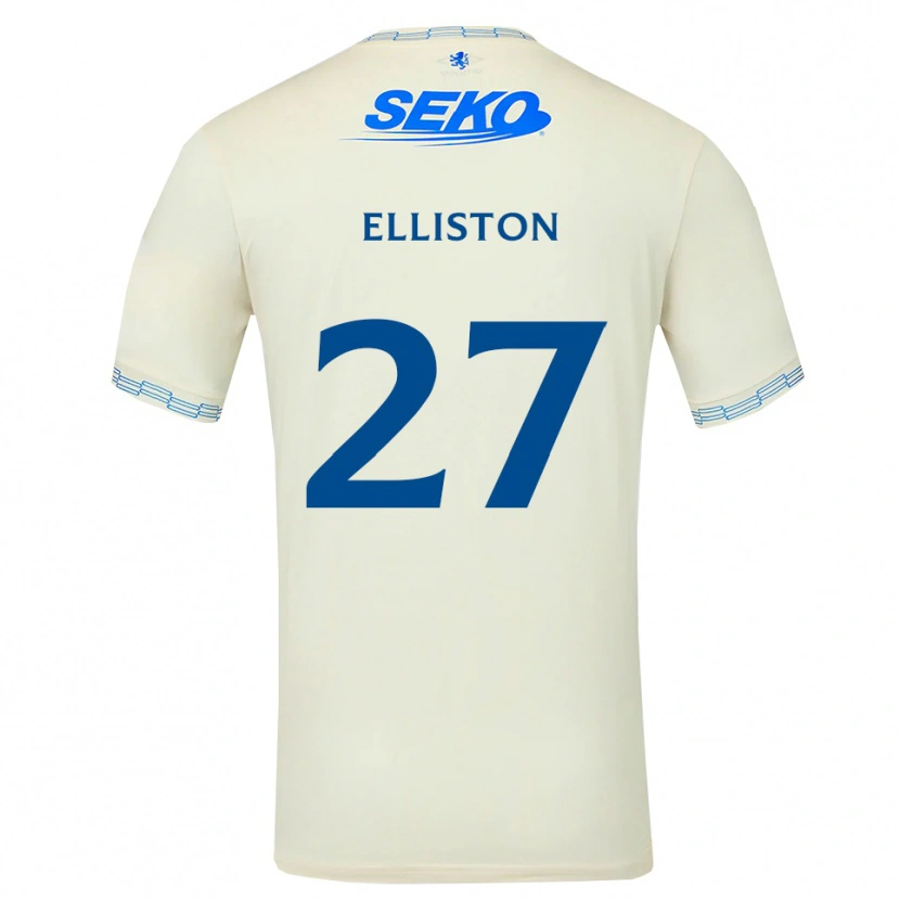 Danxen Kinderen Maddie Elliston #27 Diepblauw Wit Uitshirt Uittenue 2026/27 T-Shirt