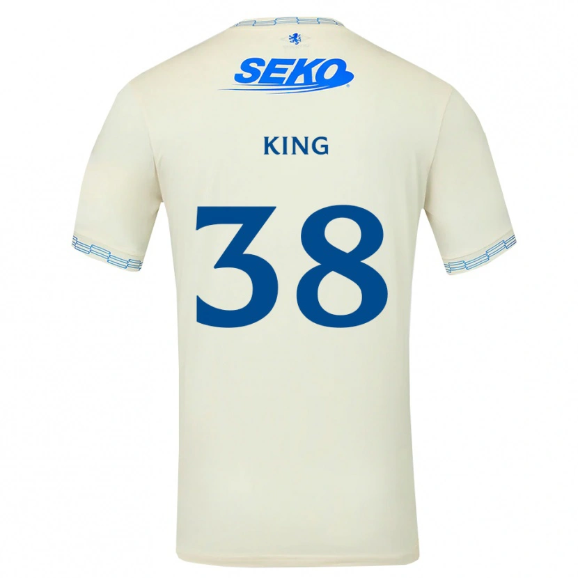 Danxen Kinderen Leon King #38 Diepblauw Wit Uitshirt Uittenue 2026/27 T-Shirt