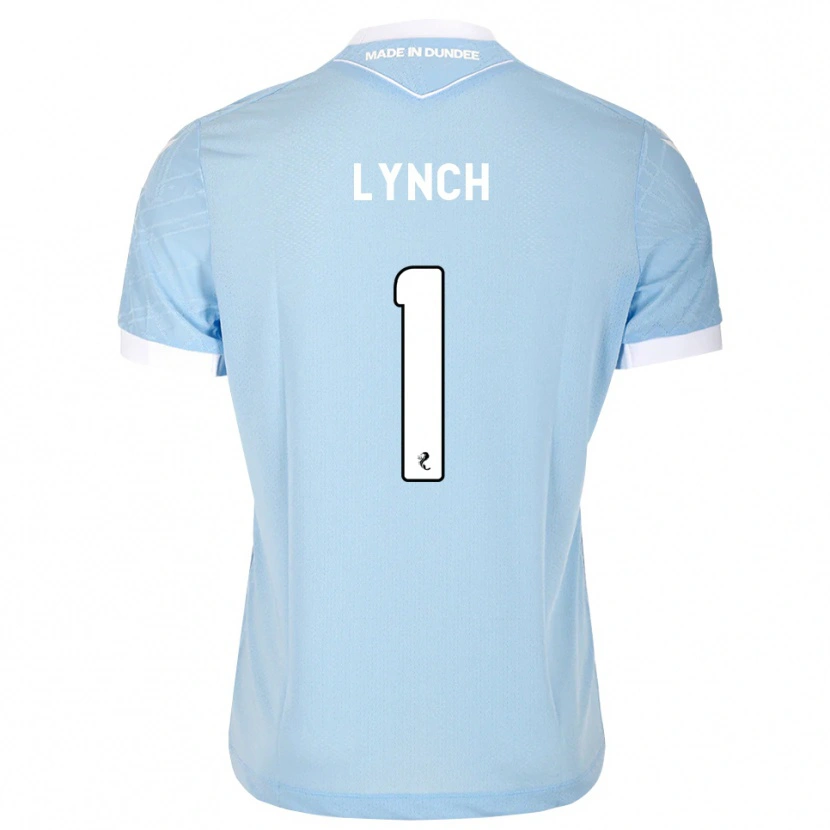 Danxen Kinderen Ruaridh Lynch #1 Lichthemelsblauw Wit Uitshirt Uittenue 2026/27 T-Shirt
