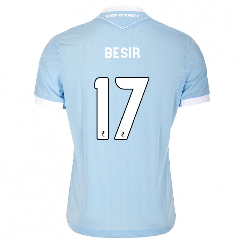 Danxen Kinderen Zan Besir #17 Lichthemelsblauw Wit Uitshirt Uittenue 2026/27 T-Shirt