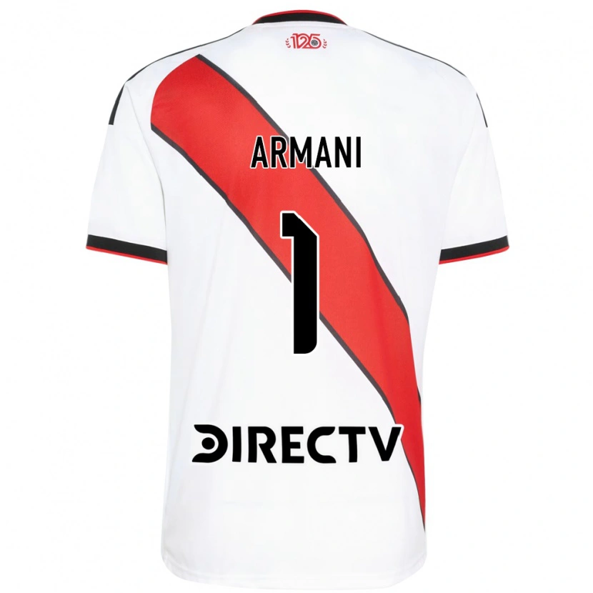 Danxen Heren Franco Armani #1 Rood Wit Zwart Thuisshirt Thuistenue 2026/27 T-Shirt