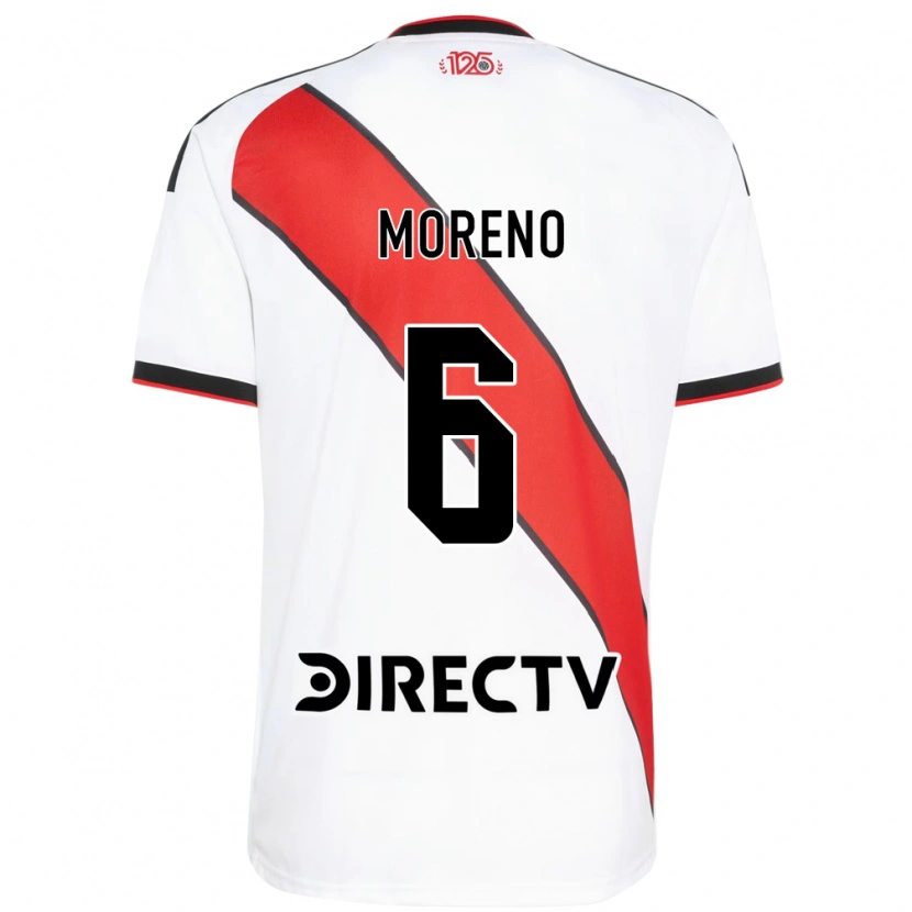 Danxen Heren Aníbal Moreno #6 Rood Wit Zwart Thuisshirt Thuistenue 2026/27 T-Shirt