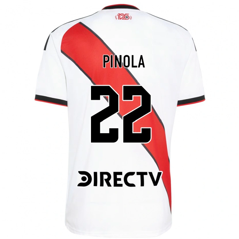 Danxen Heren Javier Pinola #22 Rood Wit Zwart Thuisshirt Thuistenue 2026/27 T-Shirt