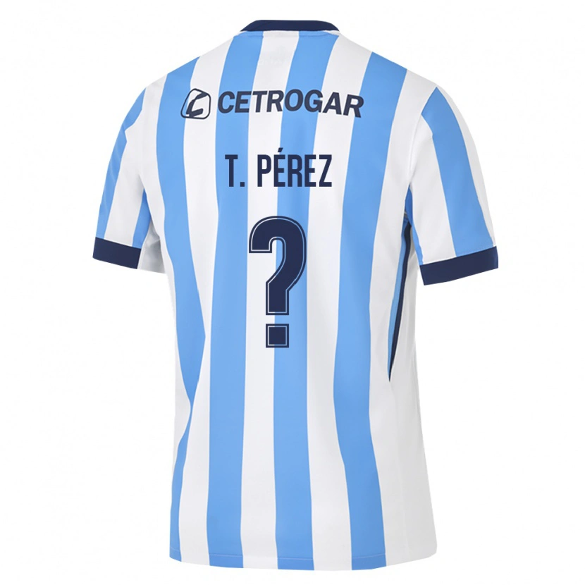 Danxen Heren Tomás Pérez #0 Lichtblauw Wit Zwart Thuisshirt Thuistenue 2026/27 T-Shirt