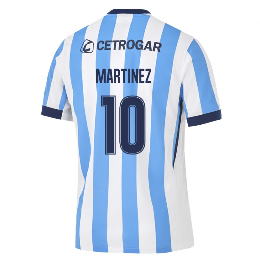Danxen Heren Roger Martinez #10 Lichtblauw Wit Zwart Thuisshirt Thuistenue 2026/27 T-Shirt