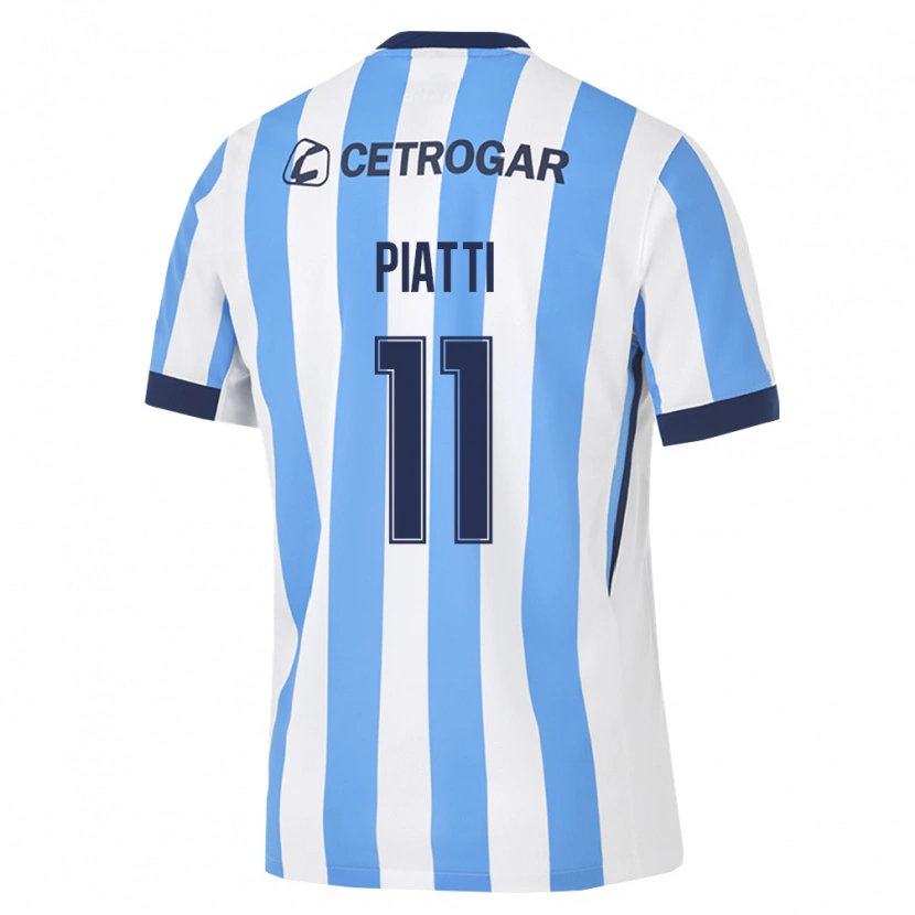 Danxen Heren Ignacio Piatti #11 Lichtblauw Wit Zwart Thuisshirt Thuistenue 2026/27 T-Shirt