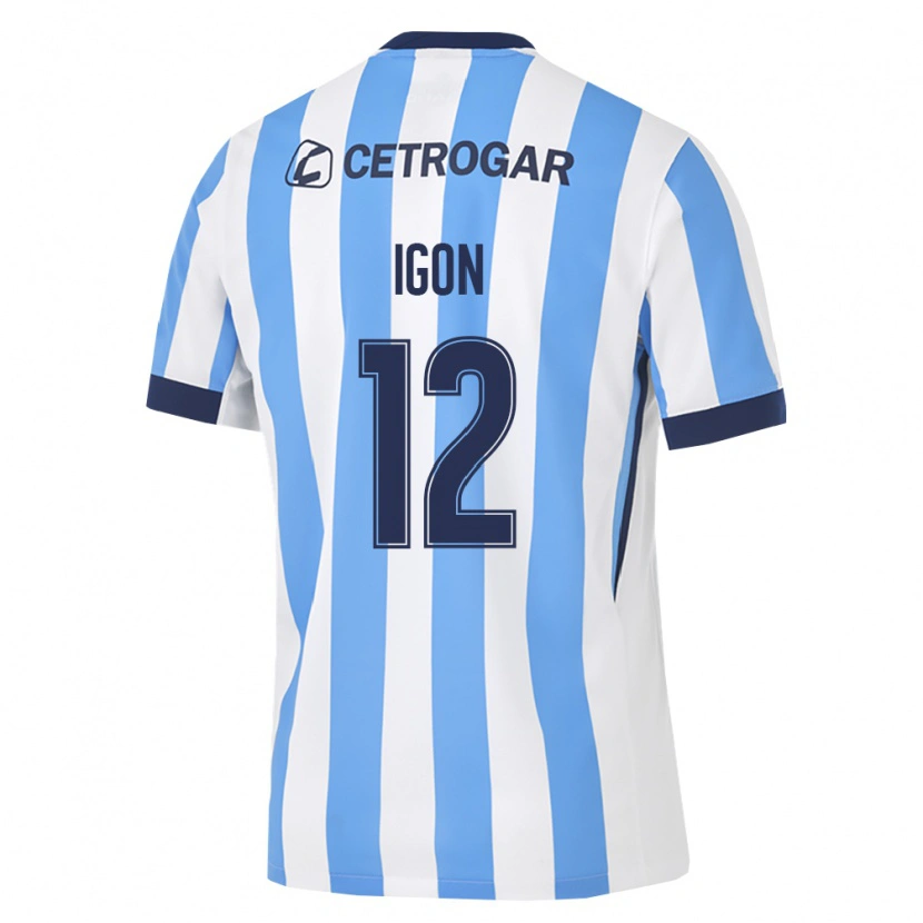 Danxen Heren Felipe Igon #12 Lichtblauw Wit Zwart Thuisshirt Thuistenue 2026/27 T-Shirt