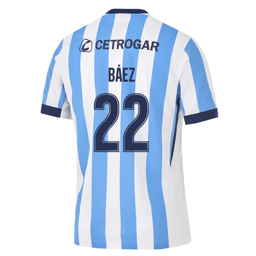 Danxen Heren Santino Báez #22 Lichtblauw Wit Zwart Thuisshirt Thuistenue 2026/27 T-Shirt