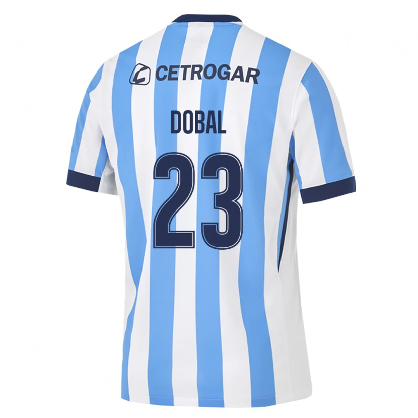 Danxen Heren Joaquín Dobal #23 Lichtblauw Wit Zwart Thuisshirt Thuistenue 2026/27 T-Shirt