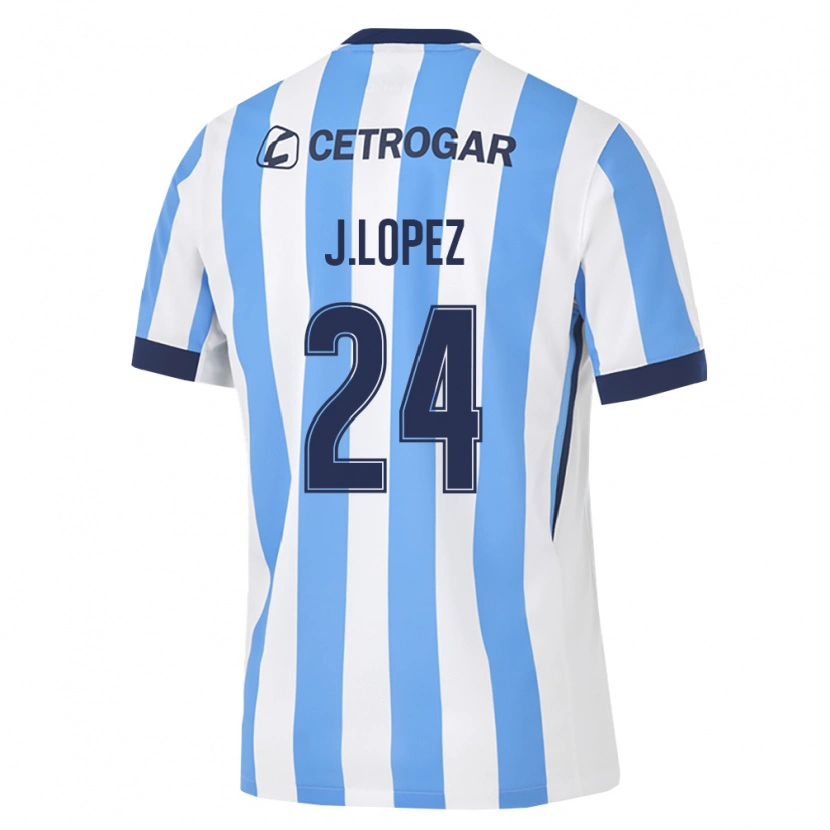 Danxen Heren Julian Lopez #24 Lichtblauw Wit Zwart Thuisshirt Thuistenue 2026/27 T-Shirt