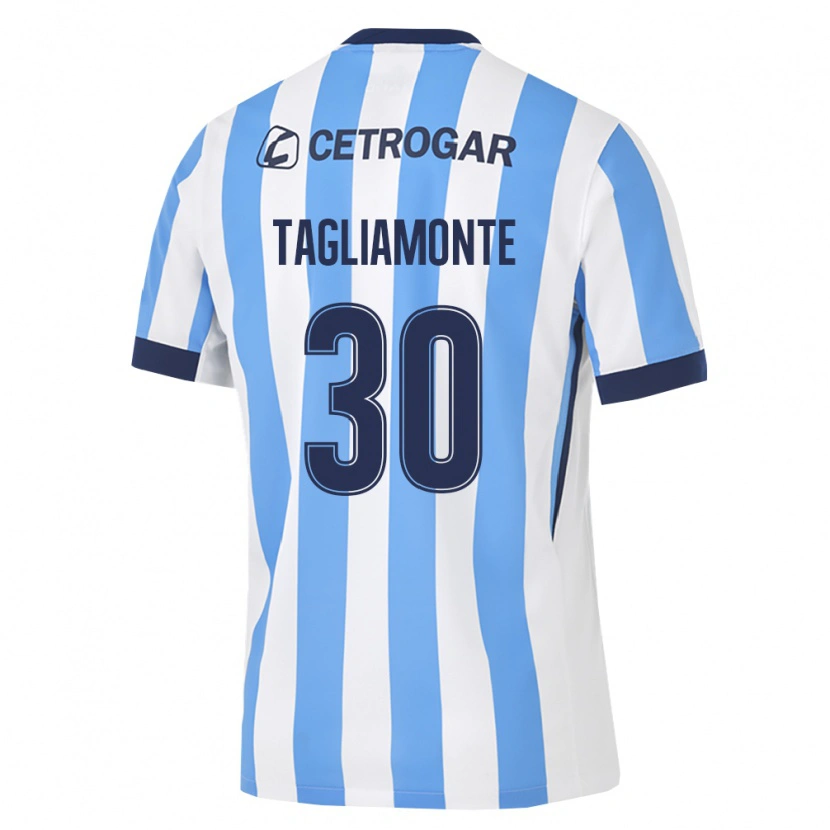 Danxen Heren Matías Tagliamonte #30 Lichtblauw Wit Zwart Thuisshirt Thuistenue 2026/27 T-Shirt