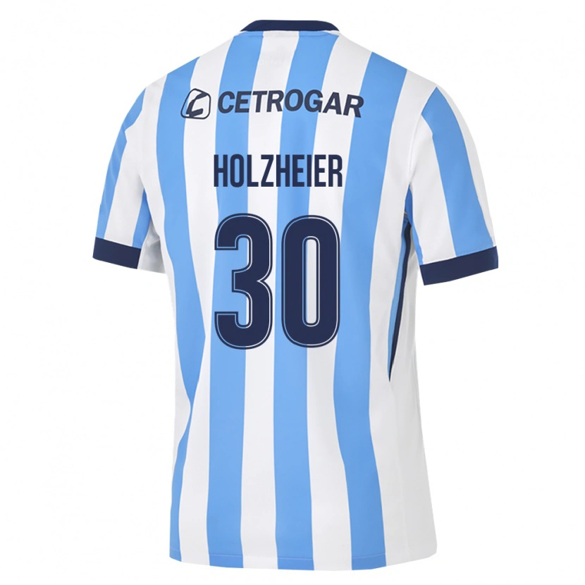 Danxen Heren Agostina Holzheier #30 Lichtblauw Wit Zwart Thuisshirt Thuistenue 2026/27 T-Shirt