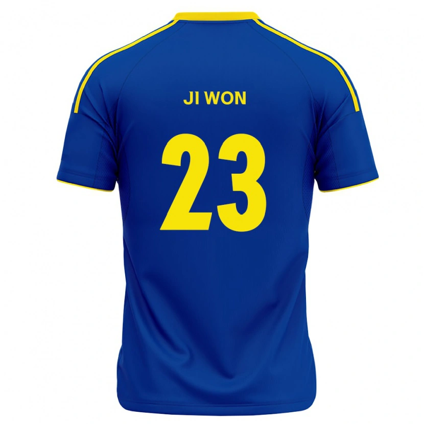 Danxen Heren Ji-Won Moon #23 Koninklijk Blauw Geel Thuisshirt Thuistenue 2026/27 T-Shirt