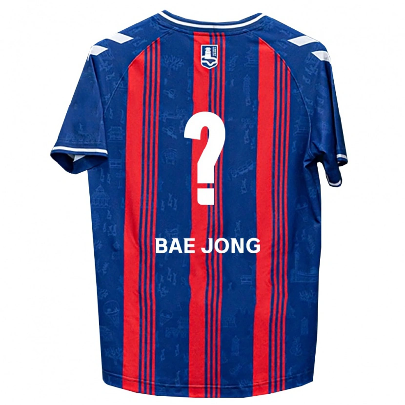 Danxen Heren Bae-Jong Park #0 Blauw Rood Wit Thuisshirt Thuistenue 2026/27 T-Shirt