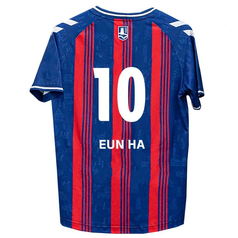 Danxen Heren Eun-Ha Jeon #10 Blauw Rood Wit Thuisshirt Thuistenue 2026/27 T-Shirt