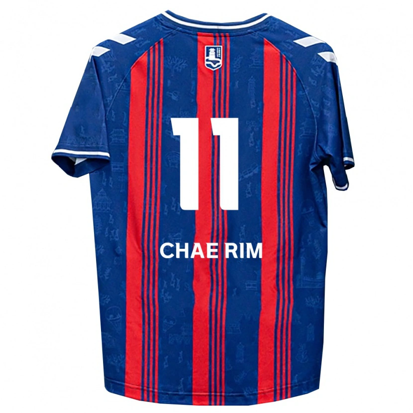Danxen Heren Chae-Rim Kang #11 Blauw Rood Wit Thuisshirt Thuistenue 2026/27 T-Shirt
