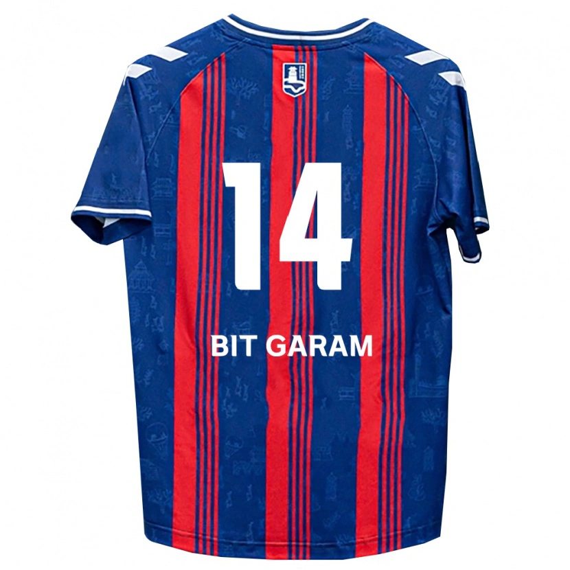 Danxen Heren Bit-Garam Yoon #14 Blauw Rood Wit Thuisshirt Thuistenue 2026/27 T-Shirt