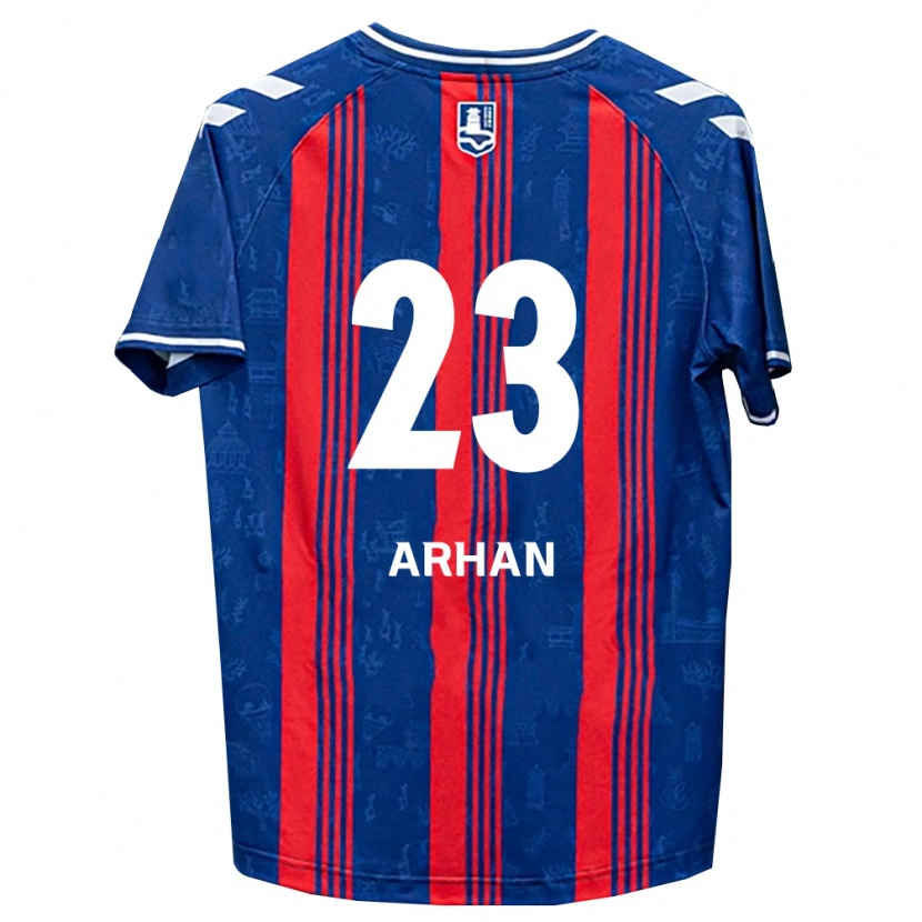 Danxen Heren Pratama Arhan #23 Blauw Rood Wit Thuisshirt Thuistenue 2026/27 T-Shirt