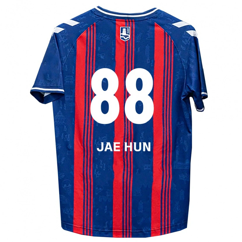 Danxen Heren Jae-Hun Park #88 Blauw Rood Wit Thuisshirt Thuistenue 2026/27 T-Shirt