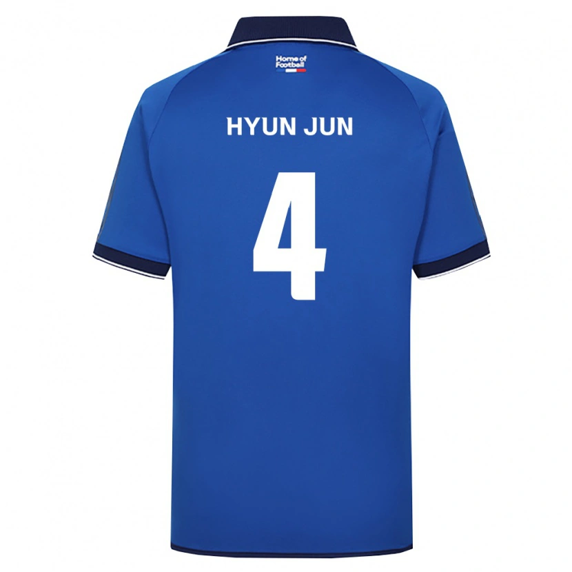 Danxen Heren Hyun-Jun Roh #4 Koninklijk Blauw Wit Rood Thuisshirt Thuistenue 2026/27 T-Shirt