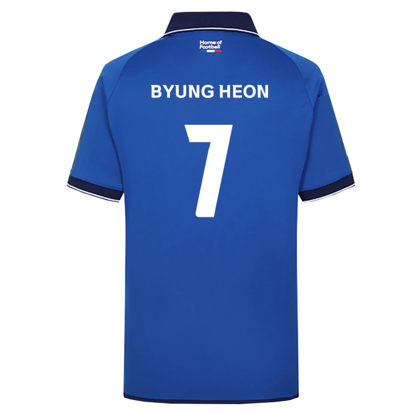 Danxen Heren Byung-Heon Yoo #7 Koninklijk Blauw Wit Rood Thuisshirt Thuistenue 2026/27 T-Shirt