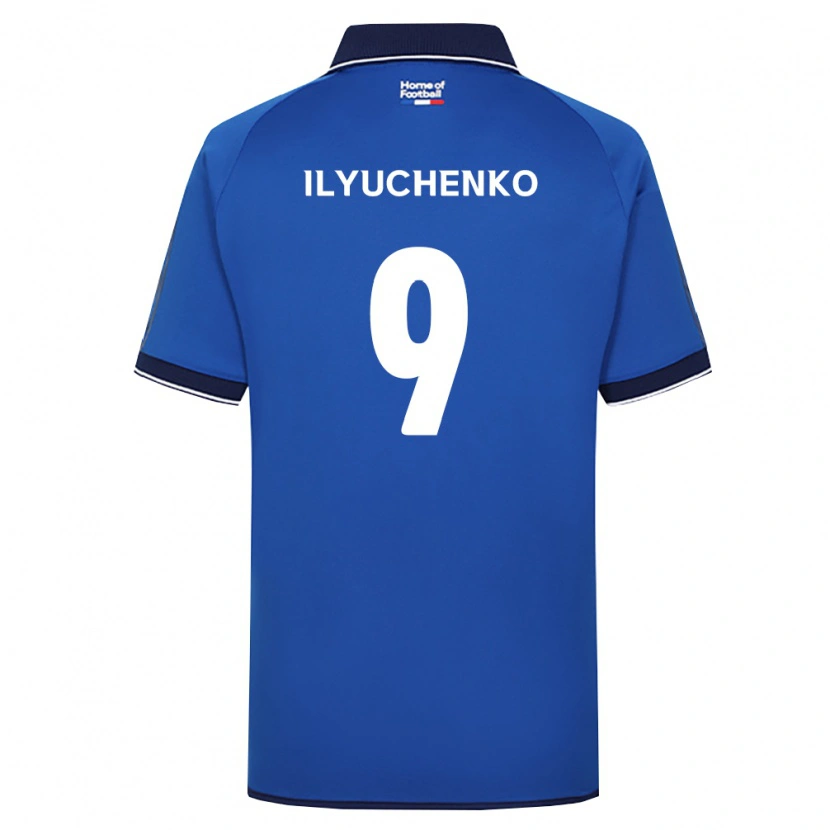 Danxen Heren Stanislav Ilyuchenko #9 Koninklijk Blauw Wit Rood Thuisshirt Thuistenue 2026/27 T-Shirt