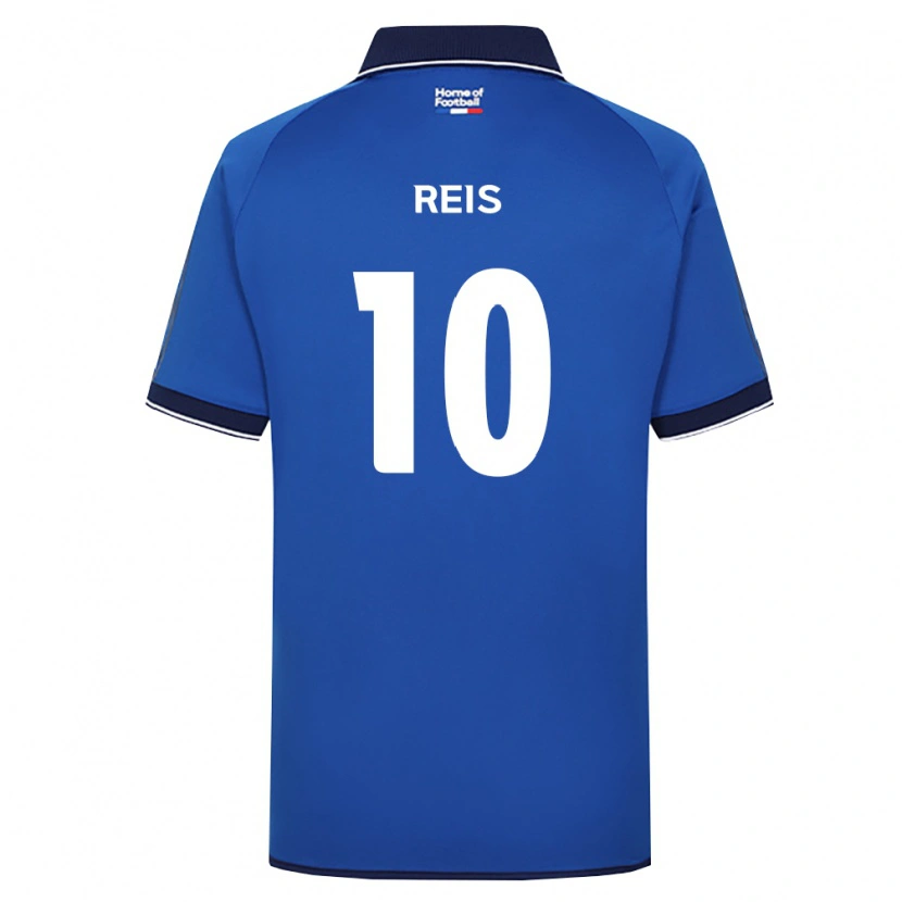Danxen Heren Isnairo Reis Silva Morais #10 Koninklijk Blauw Wit Rood Thuisshirt Thuistenue 2026/27 T-Shirt