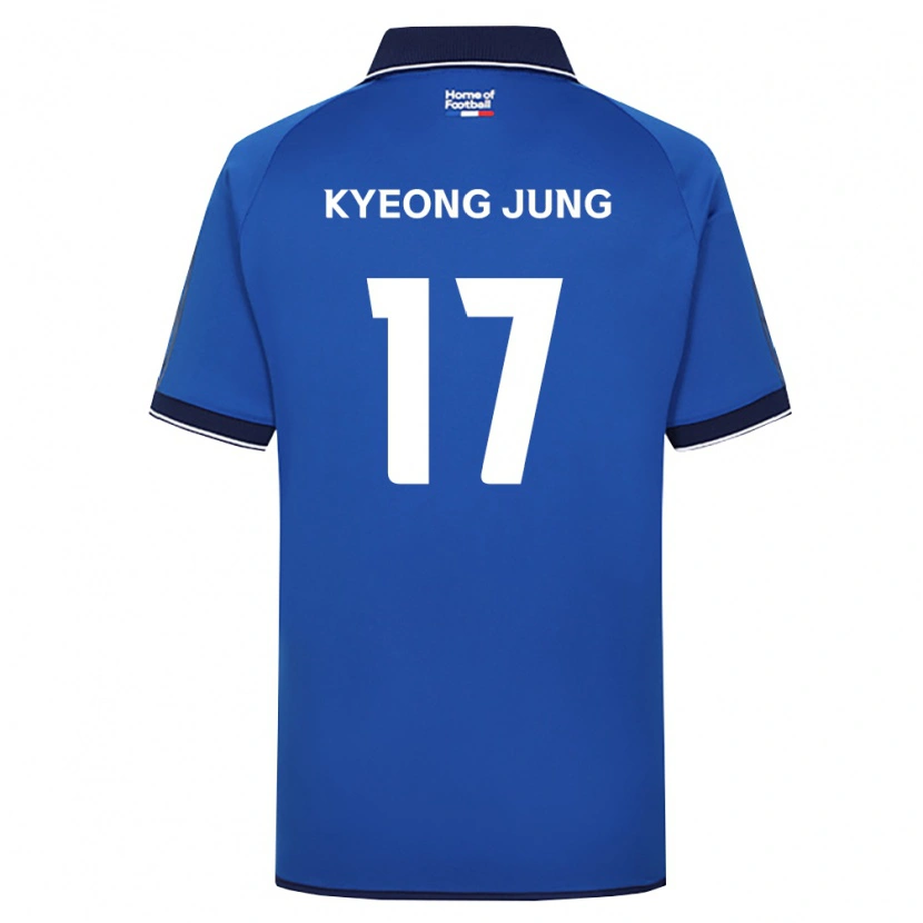 Danxen Heren Kyeong-Jung Kim #17 Koninklijk Blauw Wit Rood Thuisshirt Thuistenue 2026/27 T-Shirt