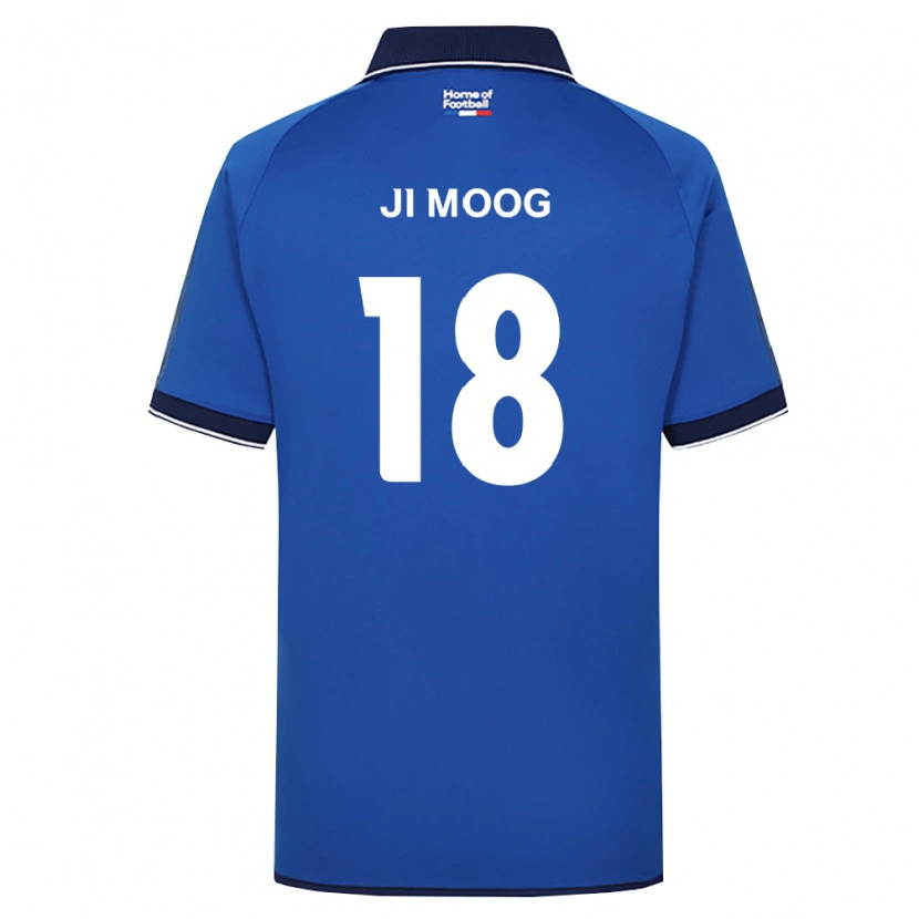 Danxen Heren Ji-Moog Choi #18 Koninklijk Blauw Wit Rood Thuisshirt Thuistenue 2026/27 T-Shirt