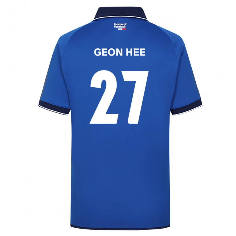 Danxen Heren Geon-Hee Lee #27 Koninklijk Blauw Wit Rood Thuisshirt Thuistenue 2026/27 T-Shirt